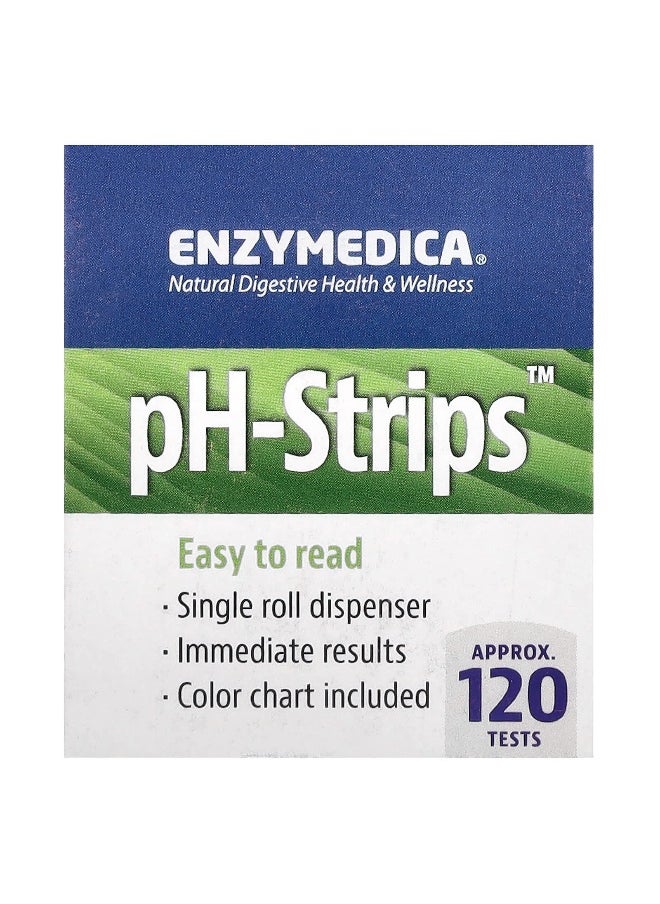ENZYMEDICA Enzymedica, pH-Strips, Approx. 120 Tests  - Image 1