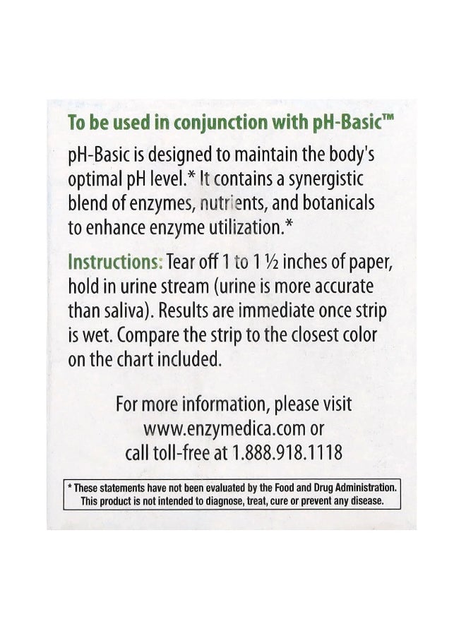 ENZYMEDICA Enzymedica, pH-Strips, Approx. 120 Tests  - Image 2