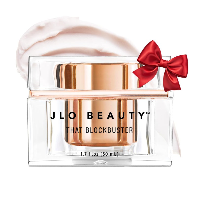 JLO BEAUTY Hydrating Face Moisturizer Cream, Hyaluronic Acid & Peptide Infused Skin Care, Moisturizer Face Cream for Women, Day & Night Formula to Visibly Smooth Fine Lines, That Blockbuster, 1.7 Oz - Image 1