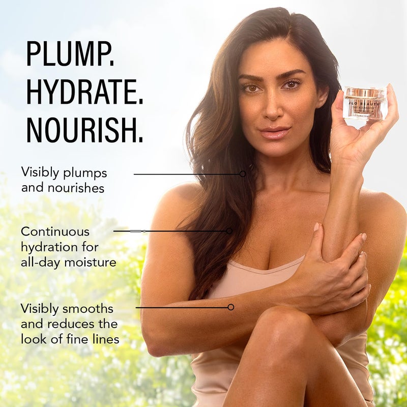 JLO BEAUTY Hydrating Face Moisturizer Cream, Hyaluronic Acid & Peptide Infused Skin Care, Moisturizer Face Cream for Women, Day & Night Formula to Visibly Smooth Fine Lines, That Blockbuster, 1.7 Oz - Image 2