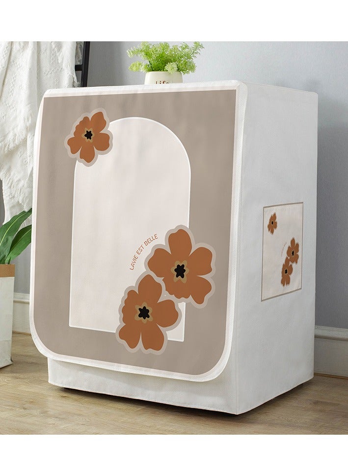 EBMINI Washing Machine Cover Waterproof And Sunscreen Cover Towel Cover 