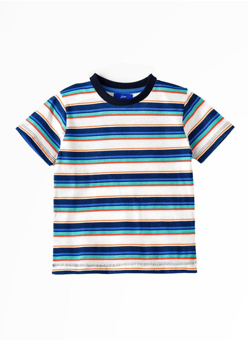JAM Playful Prints & Comfy Cotton: Boys' Short-Sleeve Tees for Spring & Summer  - Image 1