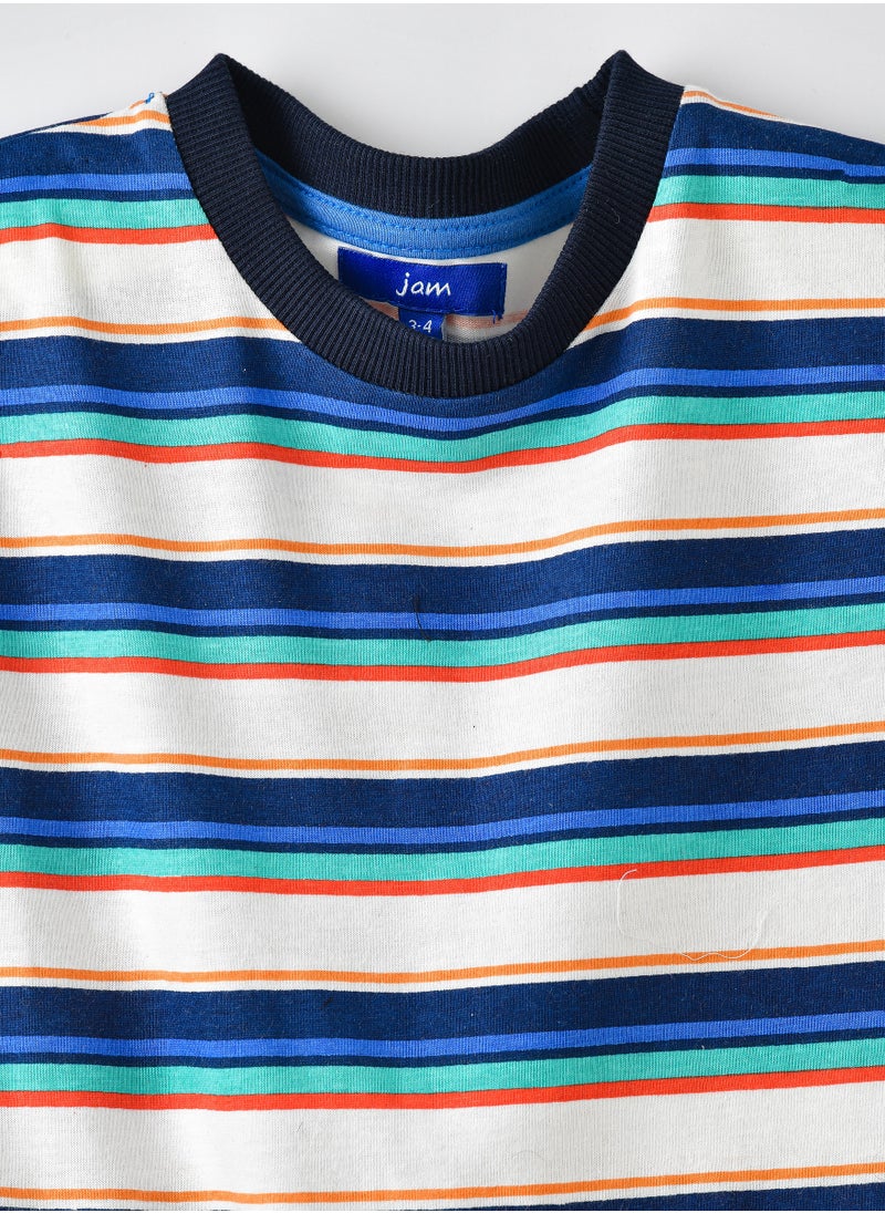 JAM Playful Prints & Comfy Cotton: Boys' Short-Sleeve Tees for Spring & Summer  - Image 3
