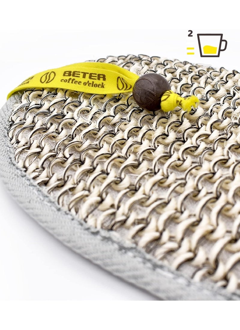 BETER - إسفنج سيزال وقطن وقت القهوة - Image 1