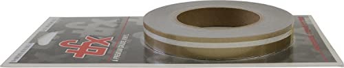Universal TFX 00083098  Auto Customizing Dual Pinstripe  816 x 50 14 Stripe 18 Gap Then 18 Stripe  098Autumn Gold Metallic