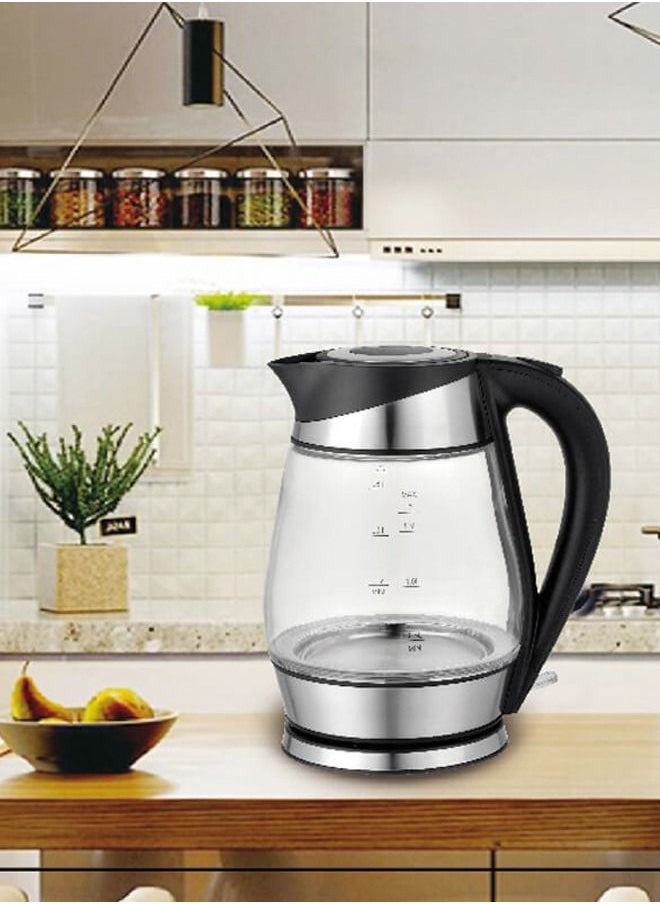 Badraig Electric Water Kettle 1.7L 2200 W Silver/Black  - Image 3