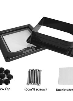 Excefore 4-Way Locking Magnetic Cat Flap, Large Size - Pet Door for Cats and Large Dogs, Interior & Exterior Use, Easy Installation, Outer Size: 11"x 9.8"  - Image 3