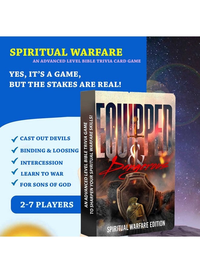 Spiritual Warfare Bible Trivia Game | Fun & Faith-Building Game for Family, Youth Groups & Bible Study | Master Scripture, Deepen Understanding, and Equip Yourself with Biblical Knowledge  - Image 2
