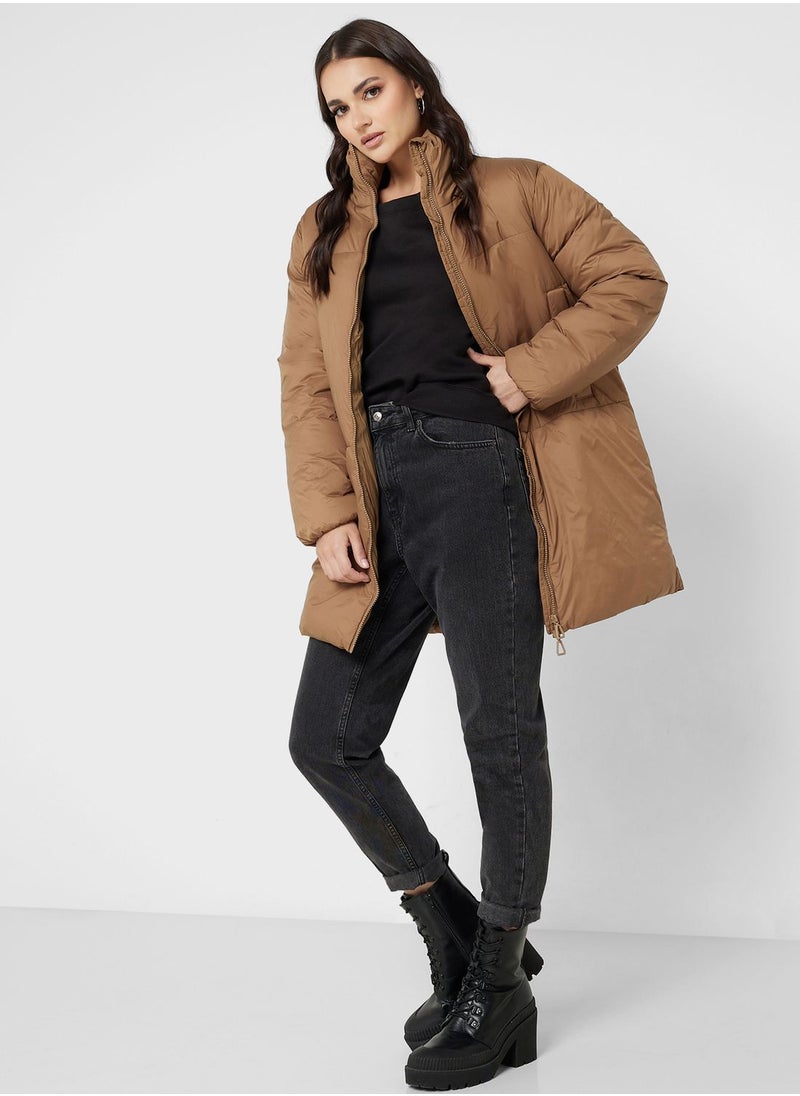 High Neck Puffer Jacket