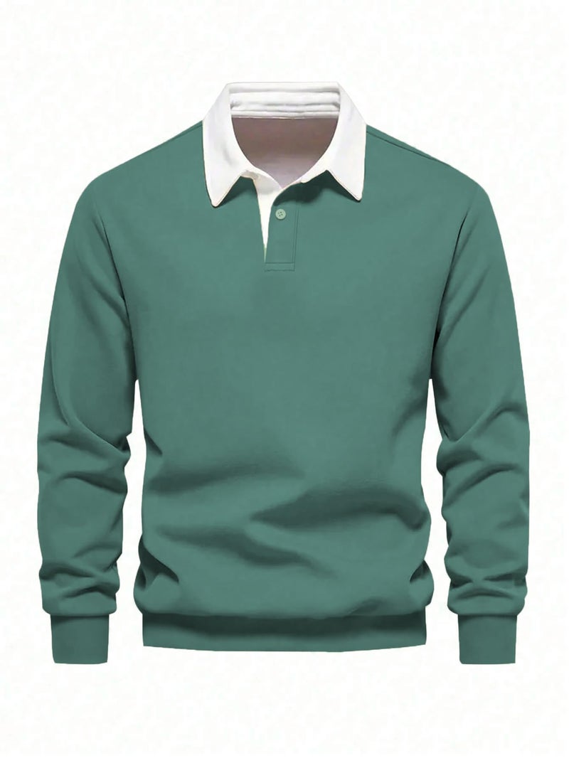 JVX Men T-Shirt | Full Sleeve T Shirt(MRT-209) (in, Alpha, M, Standard, Teal) - Image 5