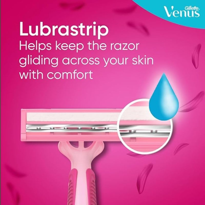 Gillette Venus Daisy 2  Razor For Women Ultragrip - 5 Pieces - Image 3