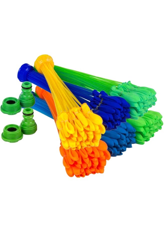 JZS Water Balloons Toys For Kids,222Pcs Rapid-Filling Self-Sealing Bunch Water Balloons for Outdoor Family,Friends,Children Summer Fun,for Beach & Pool Games,Balloon Bombs For Party - Image 2