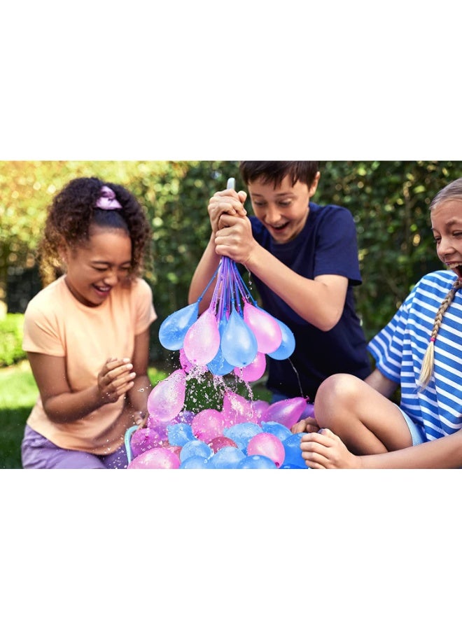 JZS Water Balloons Toys For Kids,222Pcs Rapid-Filling Self-Sealing Bunch Water Balloons for Outdoor Family,Friends,Children Summer Fun,for Beach & Pool Games,Balloon Bombs For Party - Image 3
