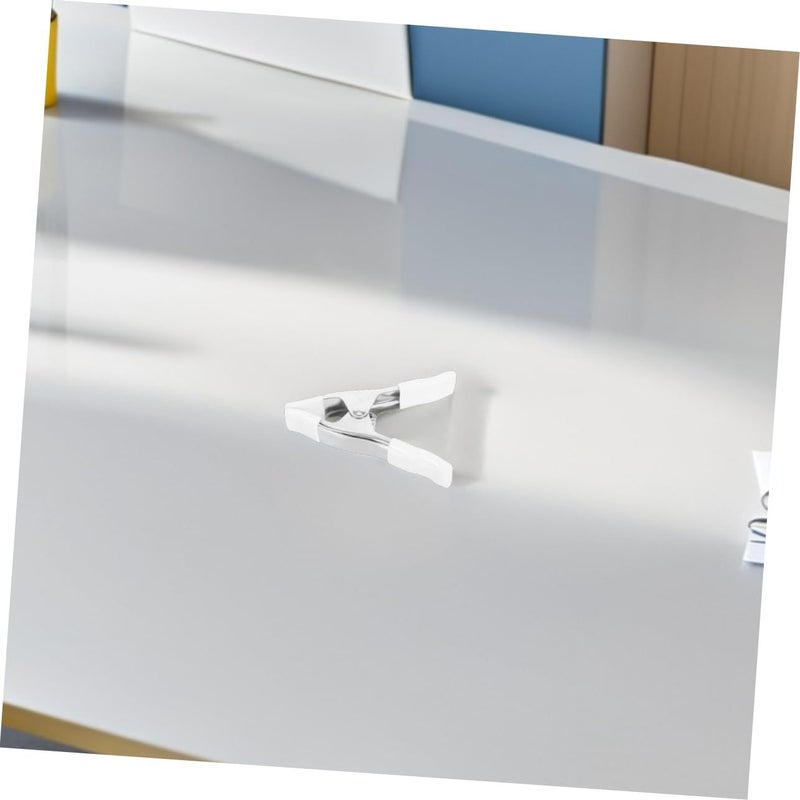 2Pcs Heavy Duty Spring Clips Non A Clamps For Backdrop Stands Photography Black - Image 5