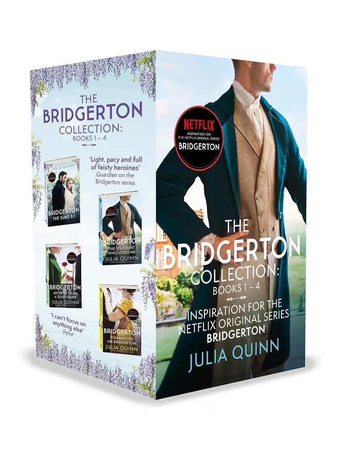 The Bridgerton Collection: Books 1 - 4: Inspiration for the Netflix Original Series Bridgerton (Bridgerton Family) 