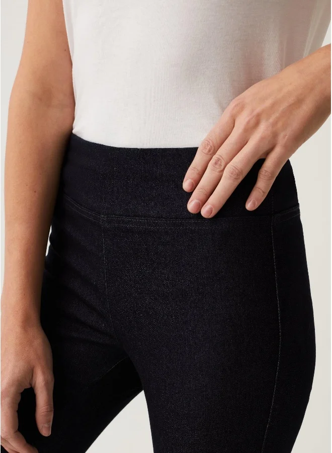 Ovs OVS Womens Straight Jeans - Blue