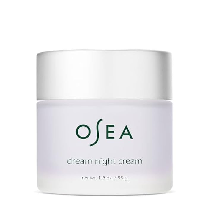 OSEA Dream Night Cream - Anti-Aging Hydrating Face Cream with Algae-Derived Bio Retinol - Plumps, Firms, & Smooths Line and Wrinkles - Image 1