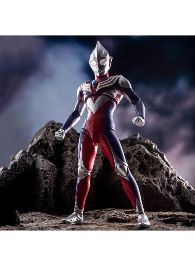 لعبة Shf Ultimate Shining Cello Ott المصنوعة يدويًا، نموذج مجسم متعدد المفاصل سوبر أكشن هدية للأولاد - اللون: 【تغليف صندوق هدايا رائع】 شكل حليبي أصلي 18 سم متعدد المفاصل وقابل للنقل الفائق - Image 2