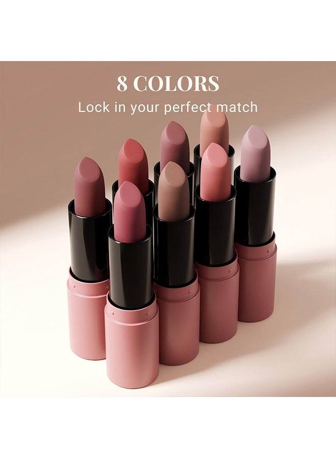 YOUNG VISION Lipstick - Full-Pigment Long-Wearing Lip Color with Smooth Comfortable Finish for Soft Velvet-Looking Lips,#04 - Image 5