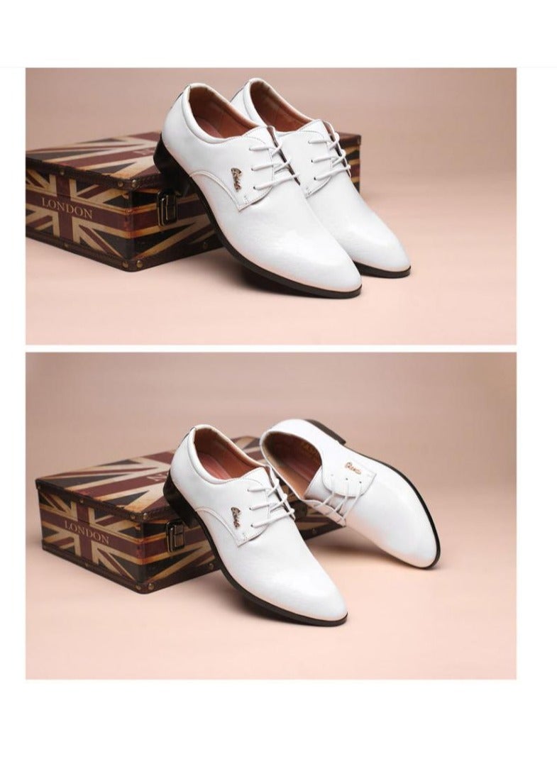 KUYING New Men's Business Leather Shoes - Image 4