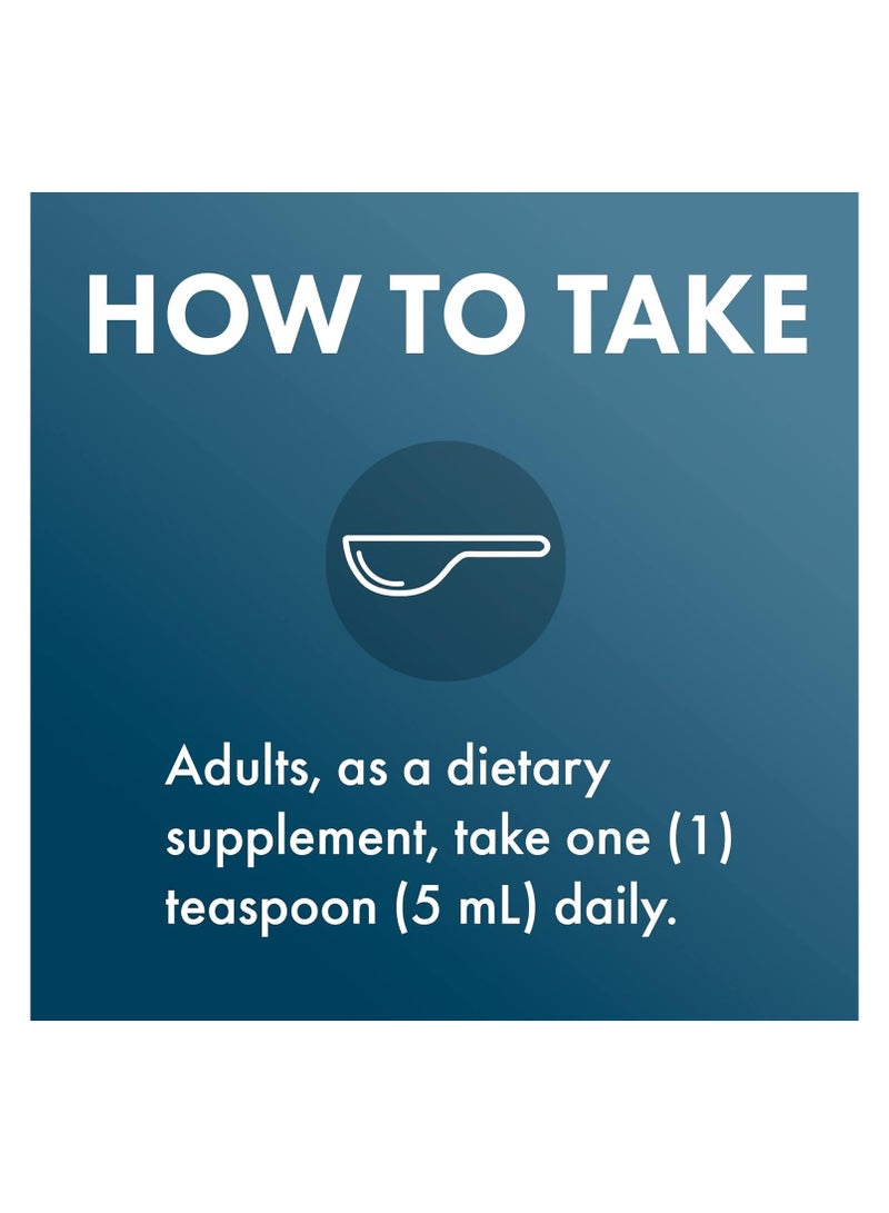 Dr. Mercola Wild Caught Alaskan Cod Liver Oil 1,000 Mg Omega-3s Per Serving 6.8 Fl. Oz. 200 Ml Dietary Supplement (Natural Lemon Flavor) - Image 5