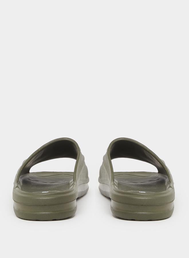 Styli Styli Abstract Textured Open Toe Slip-On Slides  - Image 4