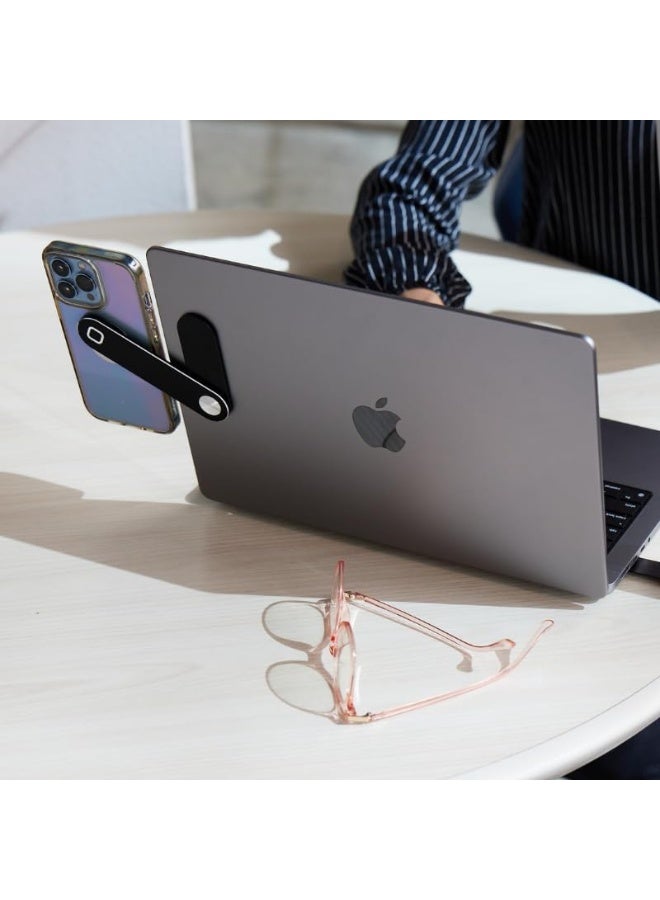 SideEye Phone Mount | Double Your Screen with Our Smartphone Magnetic Holder | Compatible with Any Type of Laptop and Smartphone | Magnetic Moving Mobile Holder on Laptop or Car - Image 3