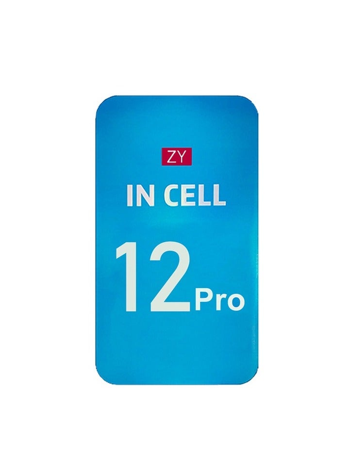 LCD Screen Replacement For iPhone 12/12 Pro Black  - Image 2