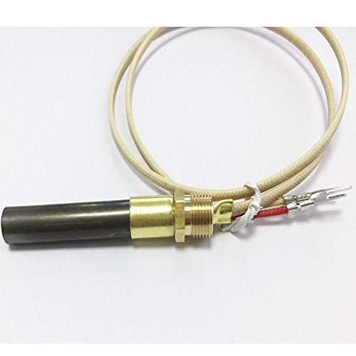 METER STAR 750mV Thermopile Generator Replacement - 24” Glass Fiber Wire for Gas Fireplaces, Water Heaters & Fryers, Compatible with Heatilator, Empire DV Models & PITCO 60125501/10002264 - Image 4