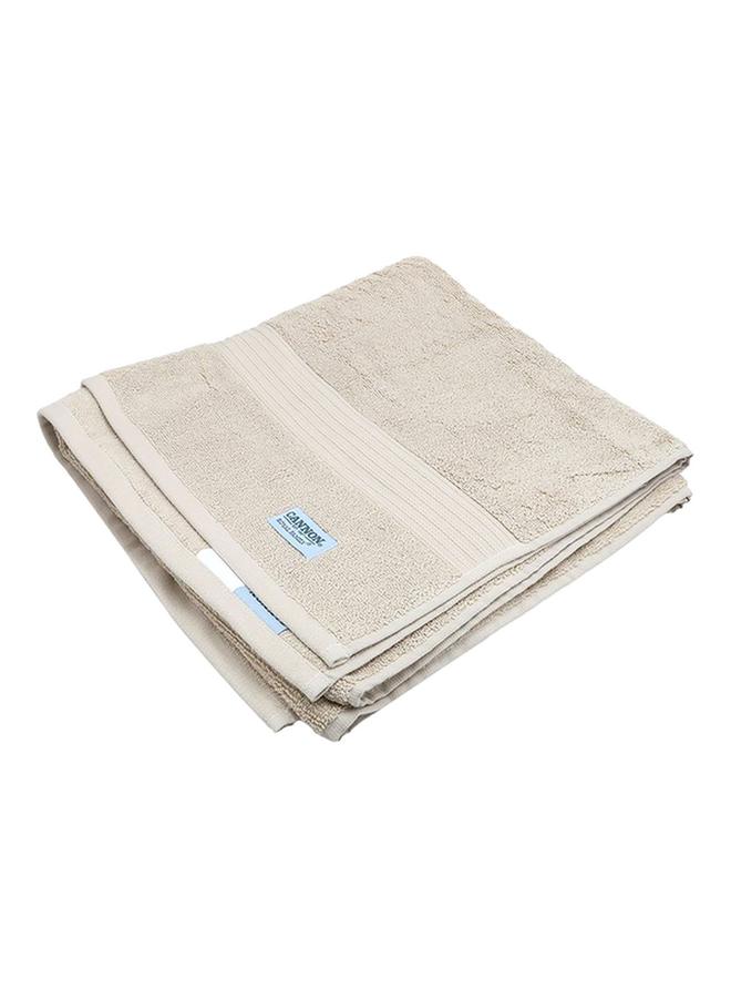 Cannon Soft Highly Absorbent And Quick Drying Cotton Beach Towel Beige 88 X 150Cm - Image 5