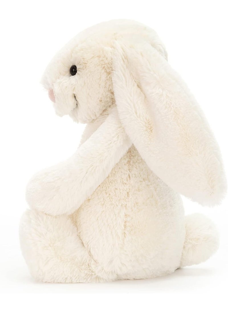 Cream Bunny Stuffed Animal, Medium 12 inches | Rabbit and Bunny Plush Toy | Classic Children's Gift - Image 3