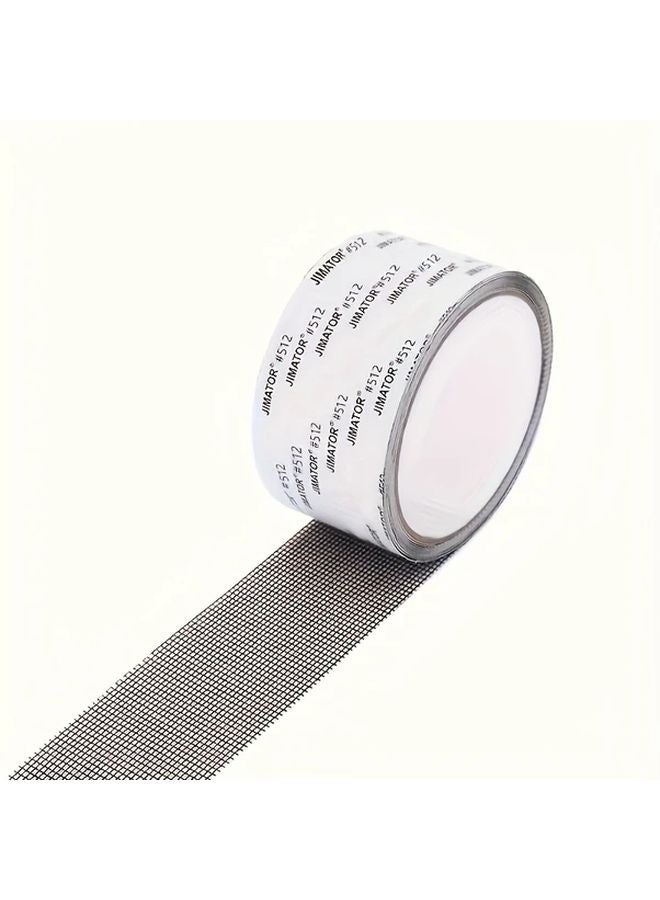 Black Self Adhesive Mesh Repair Patch For Fabric Tears And Holes 1pc - Image 3