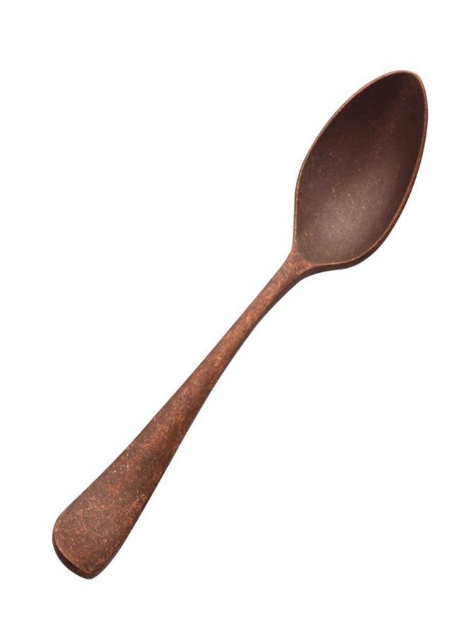 Purecopper - 4.92‘’ Vintage Teaspoon, Hand Forged Distressed Copper Spoon for Home and Restaurant - Stylish Copper Kitchen Accessories (1) - Image 1