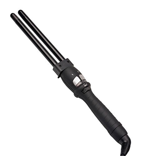 JINDIN Wavy Curling Iron Double Barrel Hair Curler, 2 Barrel Ionic Hair Waver, Ceramic Curling Wand,16mm Crimper Iron Beach Waving Curler Hot Styling Tools - Image 1