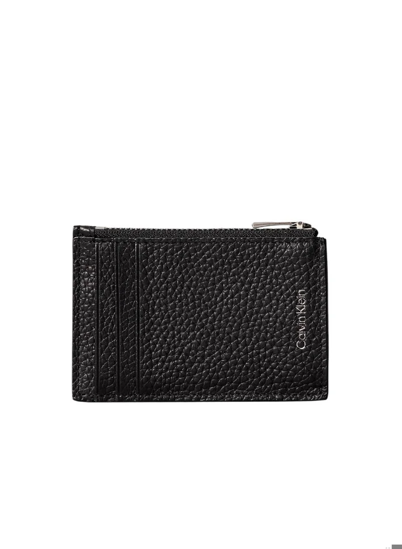 Full-Grain Leather RFID Zip Cardholder