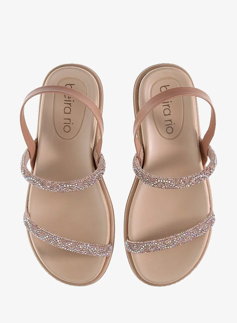 Beira Rio Rose Sandals for Women with Back Strap – Stylish & Supportive sling Back Ladies Sandals for Women | Best Price UAE