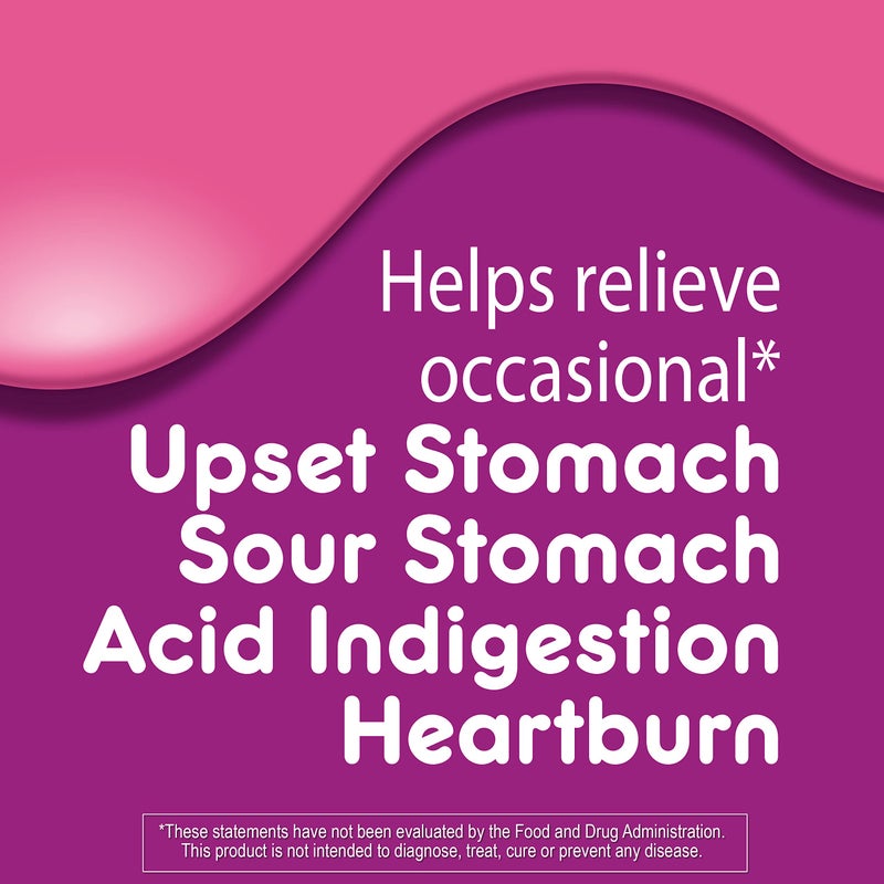 Pepto Bismol Pepto Kids Gummies, Helps Relieve Occasional Upset Stomach, Acid Indigestion, Sour Stomach and Heartburn, 72 Total (3 Packs of 24) - Image 3