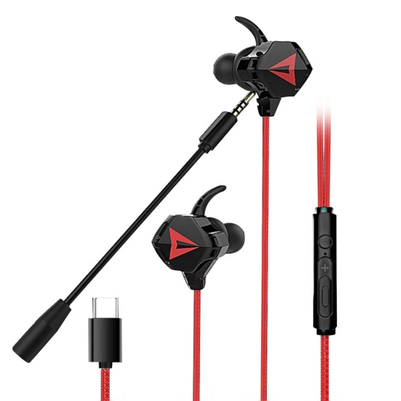 Gaming Headset: 21g Lightweight Ergonomic Design, High Definition Stereo Earphone - Detachable 110mm Mic, Anti-Winding 2m TPE Cable with OFC Wires for PS4, Xbox One, Nintendo Switch, PC, Mobile Phones - Image 1