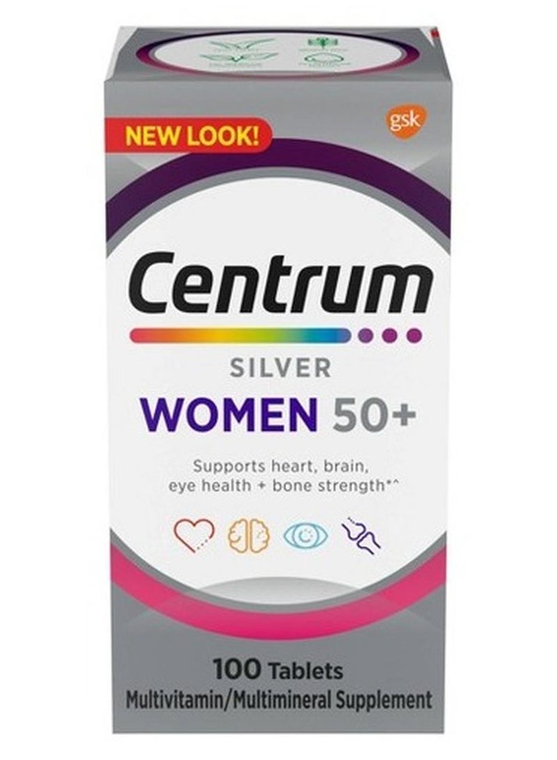 Silver Women 50+ Multivitamin/ Multimineral, Tablets