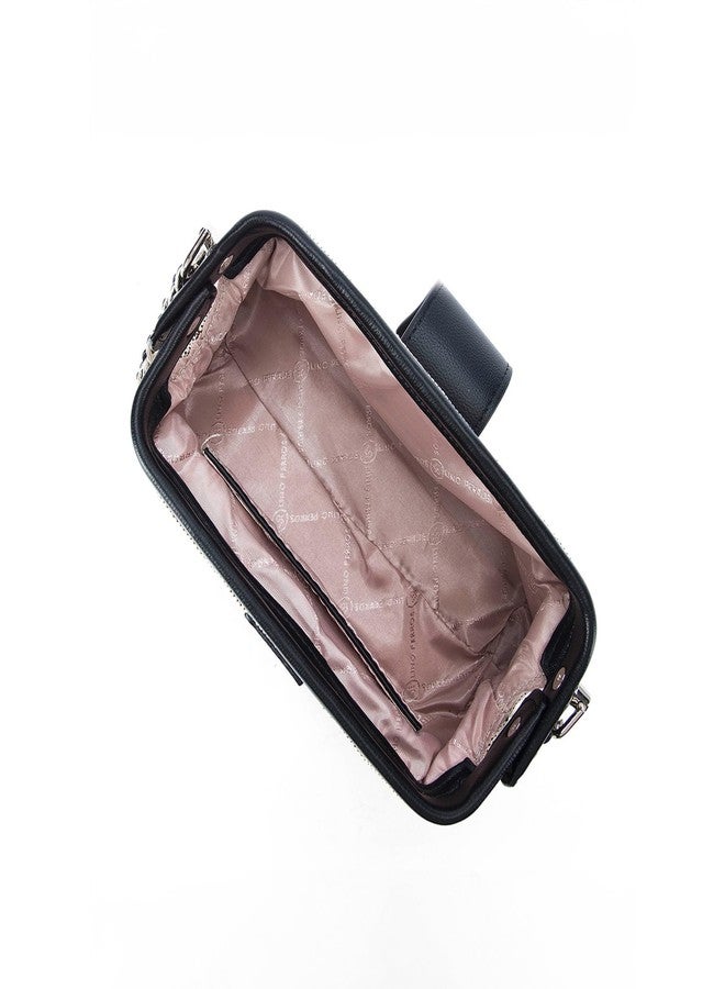 Lino Perros Voyage Blush Black Sling Bag - Image 5