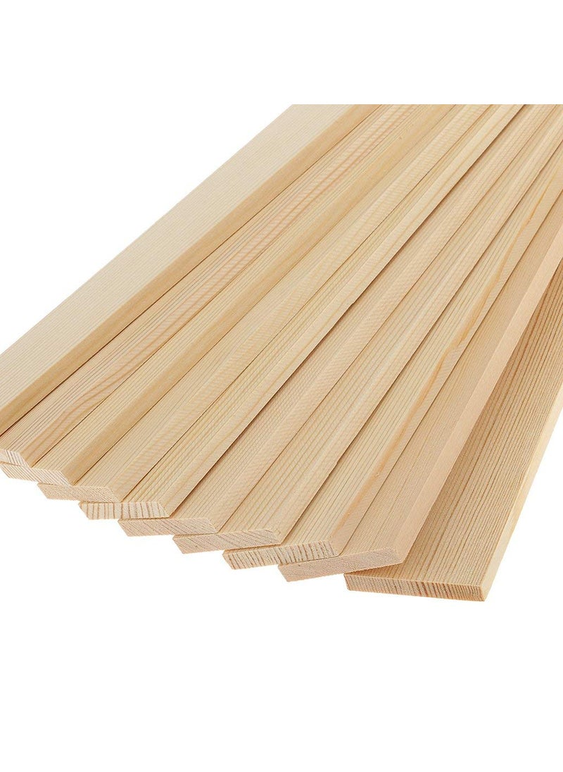 JANKI ENTERPRISE JANKI ENTERPRISE Pieces Natural Pine Wood Rectangle Board Panel for Arts Craft 20 20CM brown  - Image 1