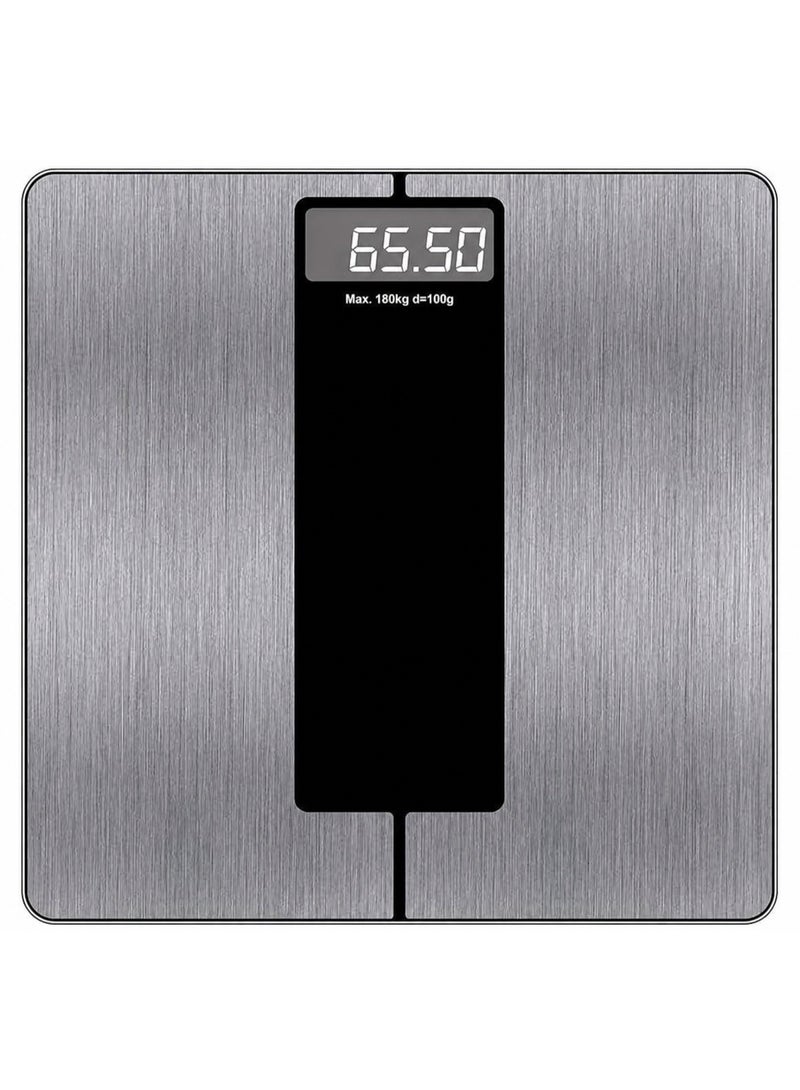 Digital Personal Weighing Scale - 180 kg / 396 lb Capacity, Tempered Safety Glass, Backlit LCD, Auto On/Off, 300×300 mm Plate - Image 1