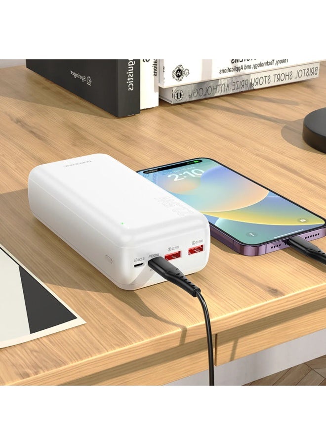 بوروفون BJ38B Power 22.5W+PD20W بنك طاقة متوافق تمامًا (30000 مللي أمبير) - Image 4