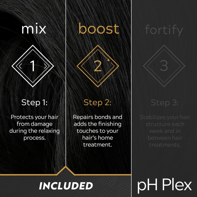 LIW pH Plex Relaxer Steps 1 & 2 Protect & Repair - Hair Care Treatment - Use with Home Hair Relaxer Products - Salon Quality Professional Results at Home - 1 Sachet of Steps 1 & 2 - Image 5