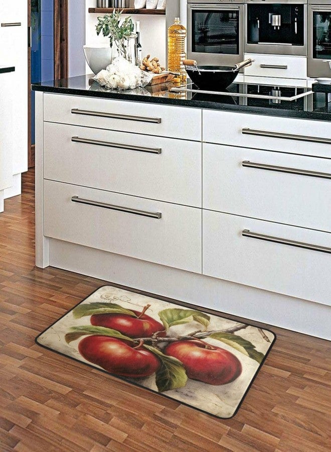 YETTASBIN Apples Kitchen Rug Non-Slip Large Floor Mat Anti Fatigue Standing Mat for Sink, Kitchen, Bedroom, Bathroom-39 x 20 Inch - Image 5