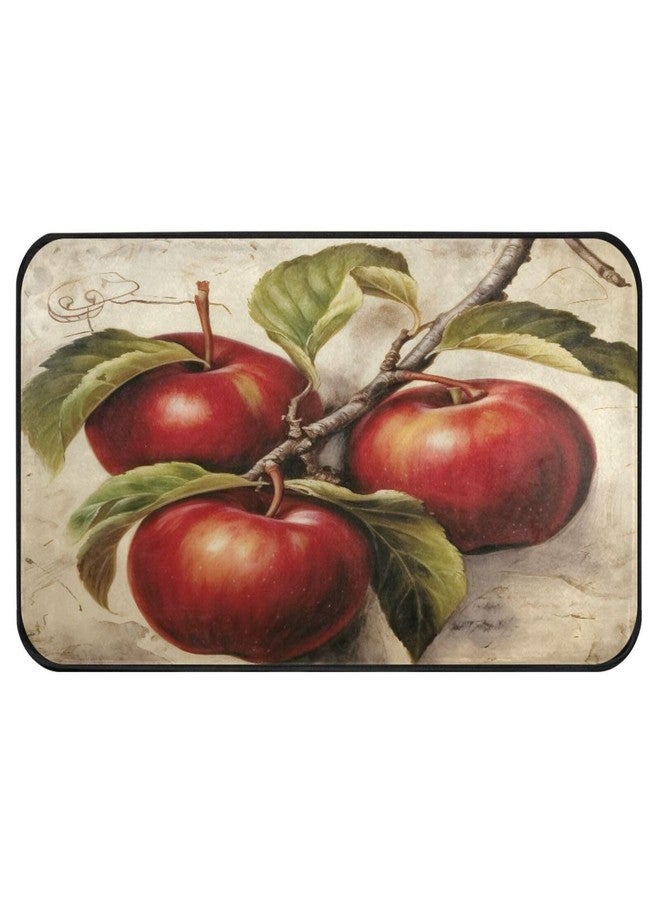 YETTASBIN Apples Kitchen Rug Non-Slip Large Floor Mat Anti Fatigue Standing Mat for Sink, Kitchen, Bedroom, Bathroom-39 x 20 Inch - Image 1