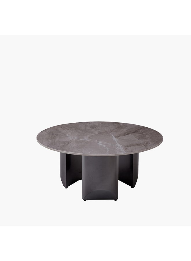 Home Box Titanium 2-Piece Sintered Stone Coffee Table Set 90 x 40 x 90 cm  - Image 4