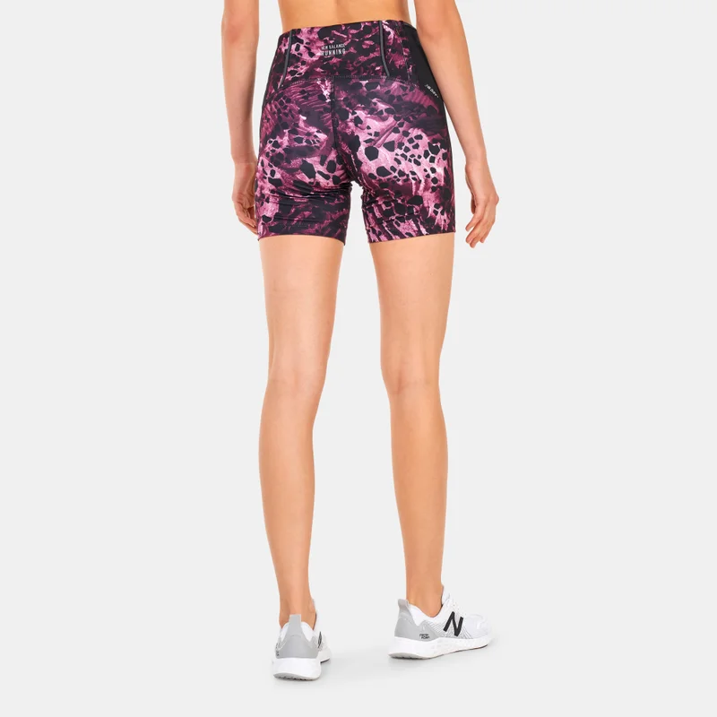 New Balance Women's Printed Impact Run Fitted Shorts
