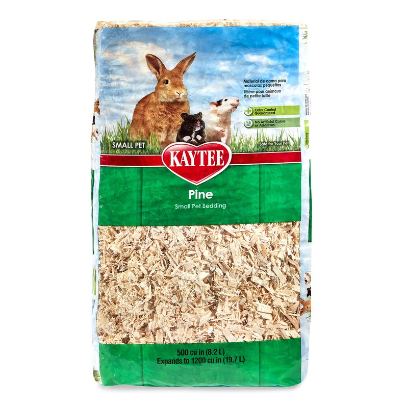 Kaytee Small Animal Pine Bedding For Pet Guinea Pigs, Rabbits, Hamsters, Gerbils, and Chinchillas, 19.7 Liter - Image 4
