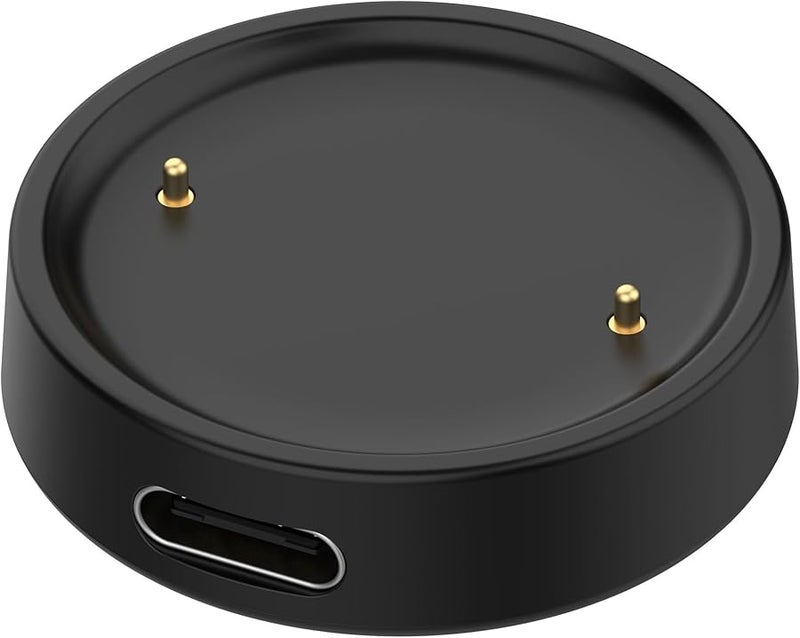 حامل شحن ساعة ذكية محطة قاعدة منفصلة حامل شحن سريع حامل مكتبي محمول أسود - Image 1